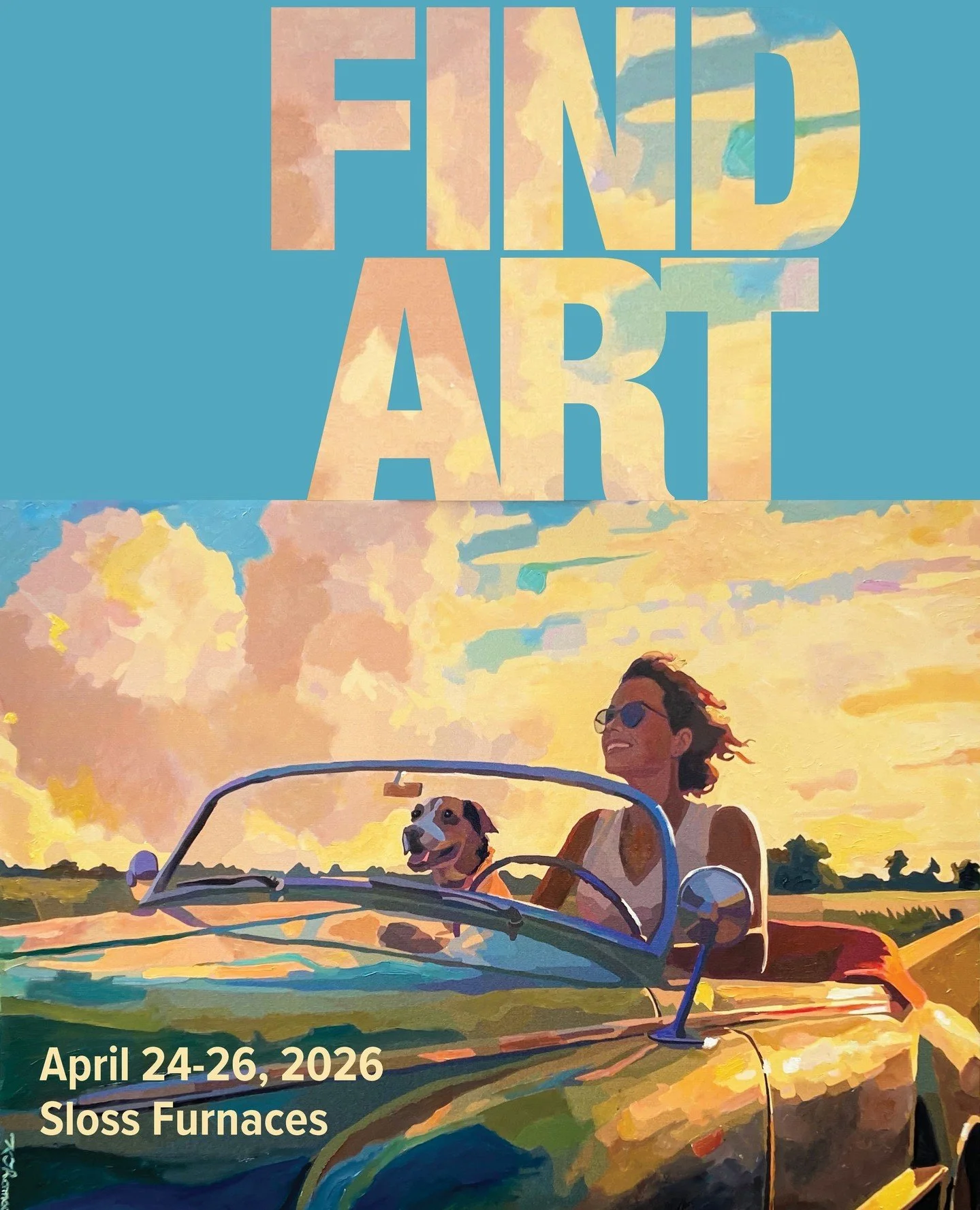 I can't get enough of you, Birmingham! I'll be at @magiccityartconnection this weekend. Come find me in my booth April 24-26 at Sloss Furnaces. I'll have some of these goodies, or similar!