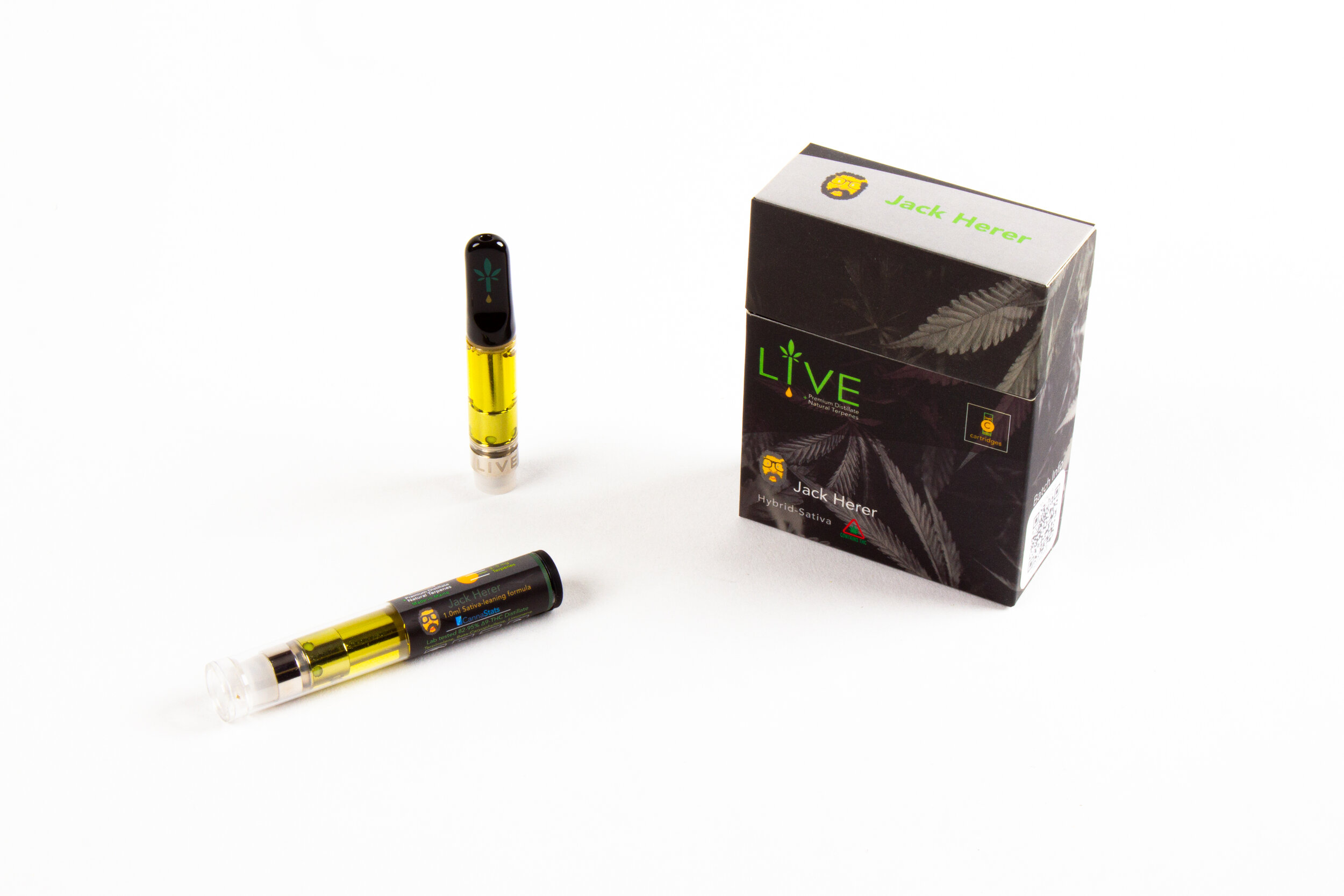 1000mg Live Distillate Cartridge (Jack Herer)