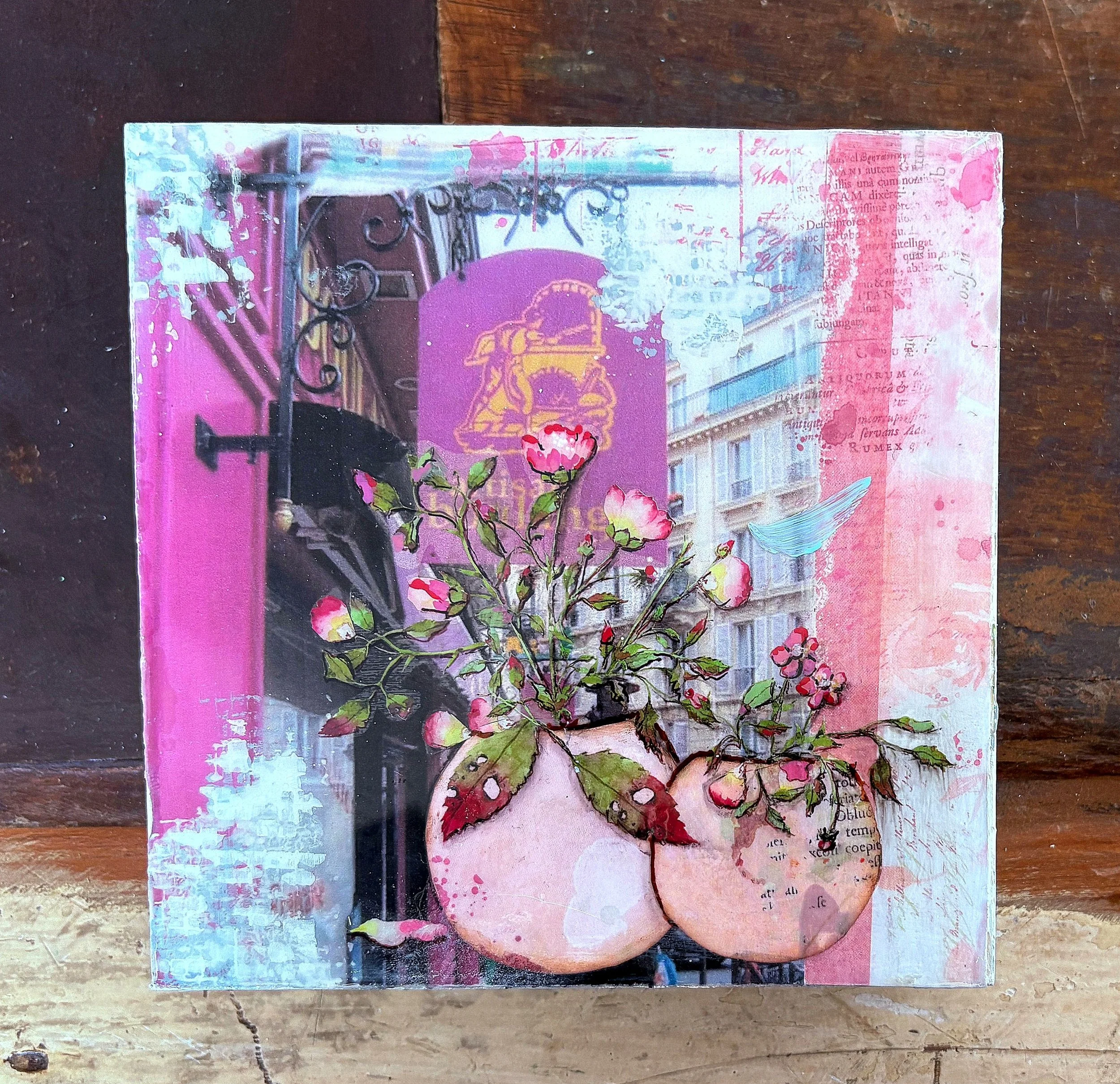 Collage  - Paris Florals