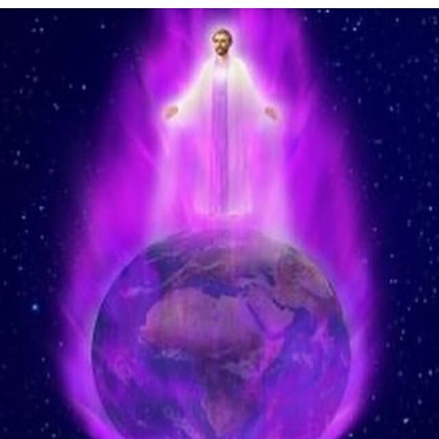 Visualizing Violet Flame to activate super charged healing and transmutation to Mother Earth! 🌈🙏🏼