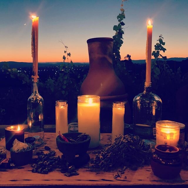 New Moon Celebration in Valle De Guadalupe, Baja Mexico.