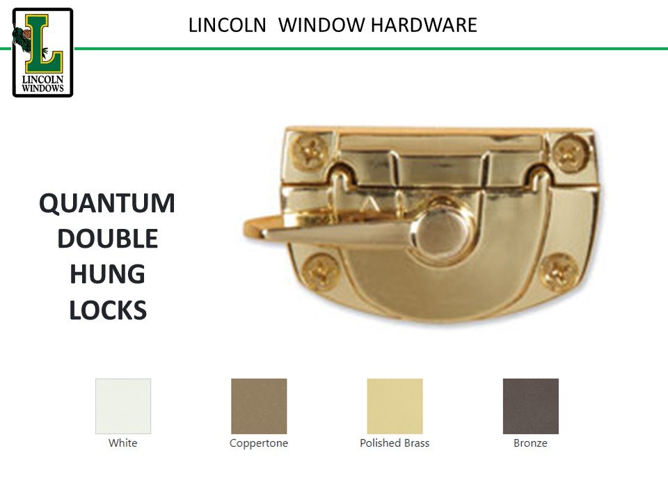 Lincoln Quantum Double Hung Lock Handware Colors.jpg