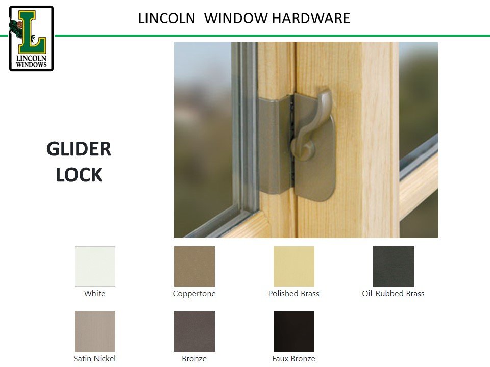 Lincoln Glider Lock Hardware Colors.jpg