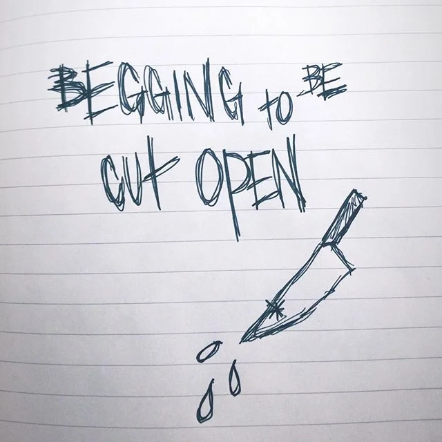 @girlwolf journal entry in decade long pursuit for bone tumor surgery // my mess is biological/ my excuse it is medical