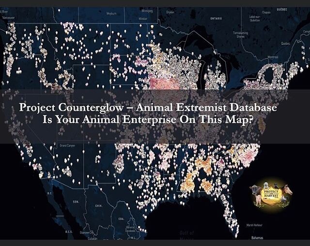 🐄🐴🐂NEW EPISODE!!!🐂🐴🐄
.
.
Over 30,000 animal enterprise businesses (farms, poultry houses, dairies, feedlots, zoos, etc) in the US are now mapped on Project Counterglow's Map and anyone can recommend an operation be added to the map and upload p