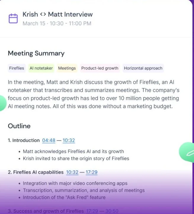 The Power of AI in Meeting Management