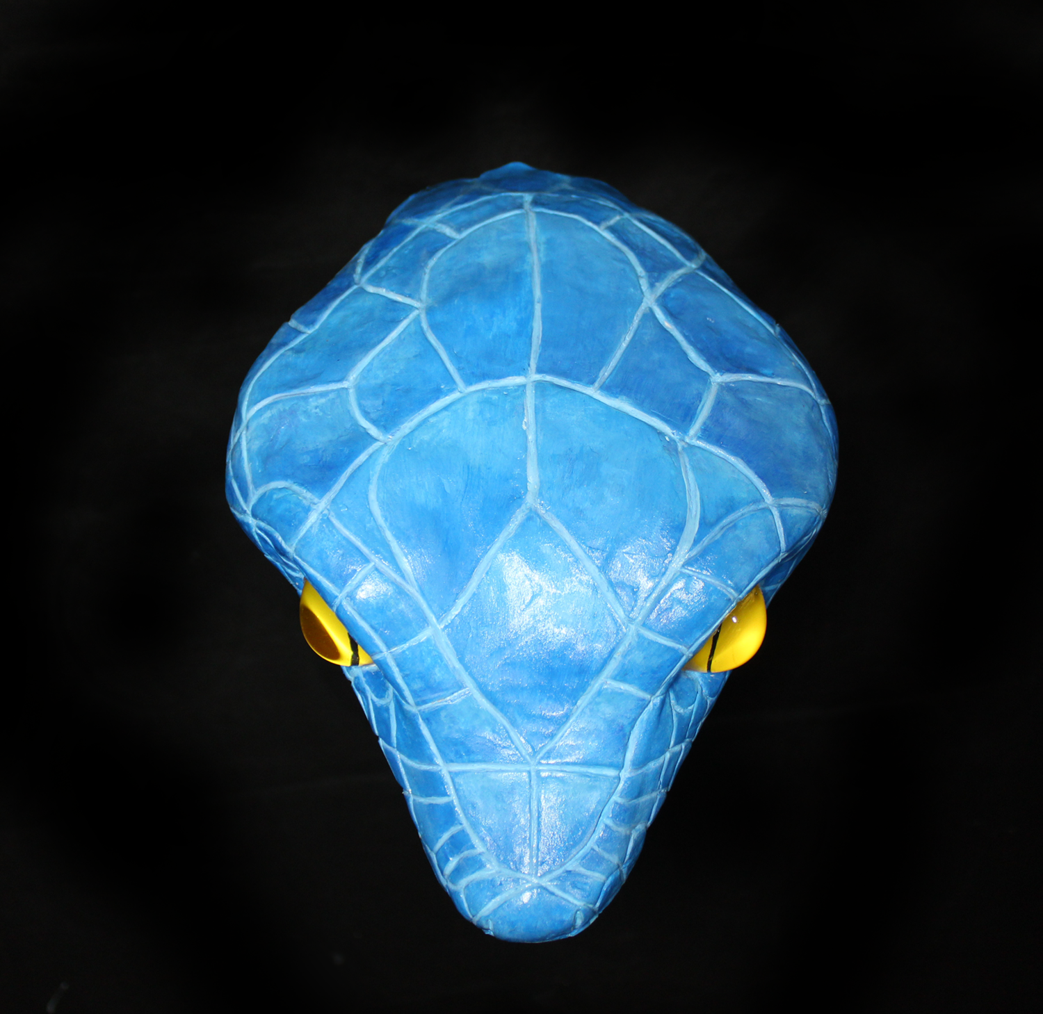 Soleasy Men's Peculiar Cool Gadgets Interesting Amazing Snake Head Design Blue LED