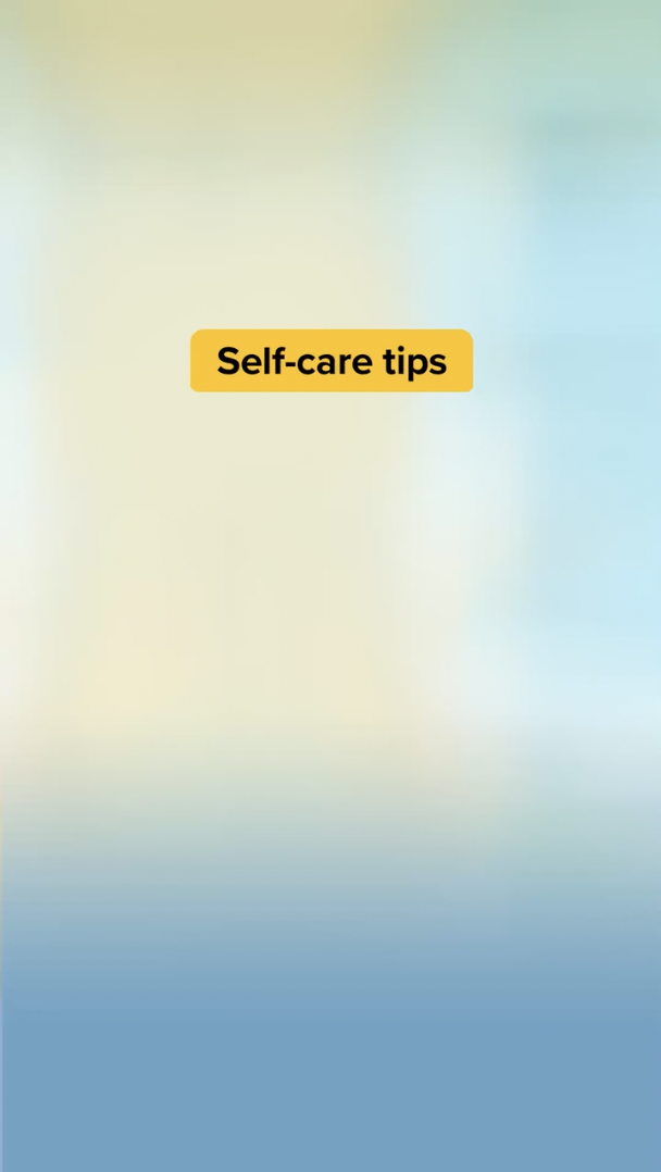 Self-Care (from a straw)