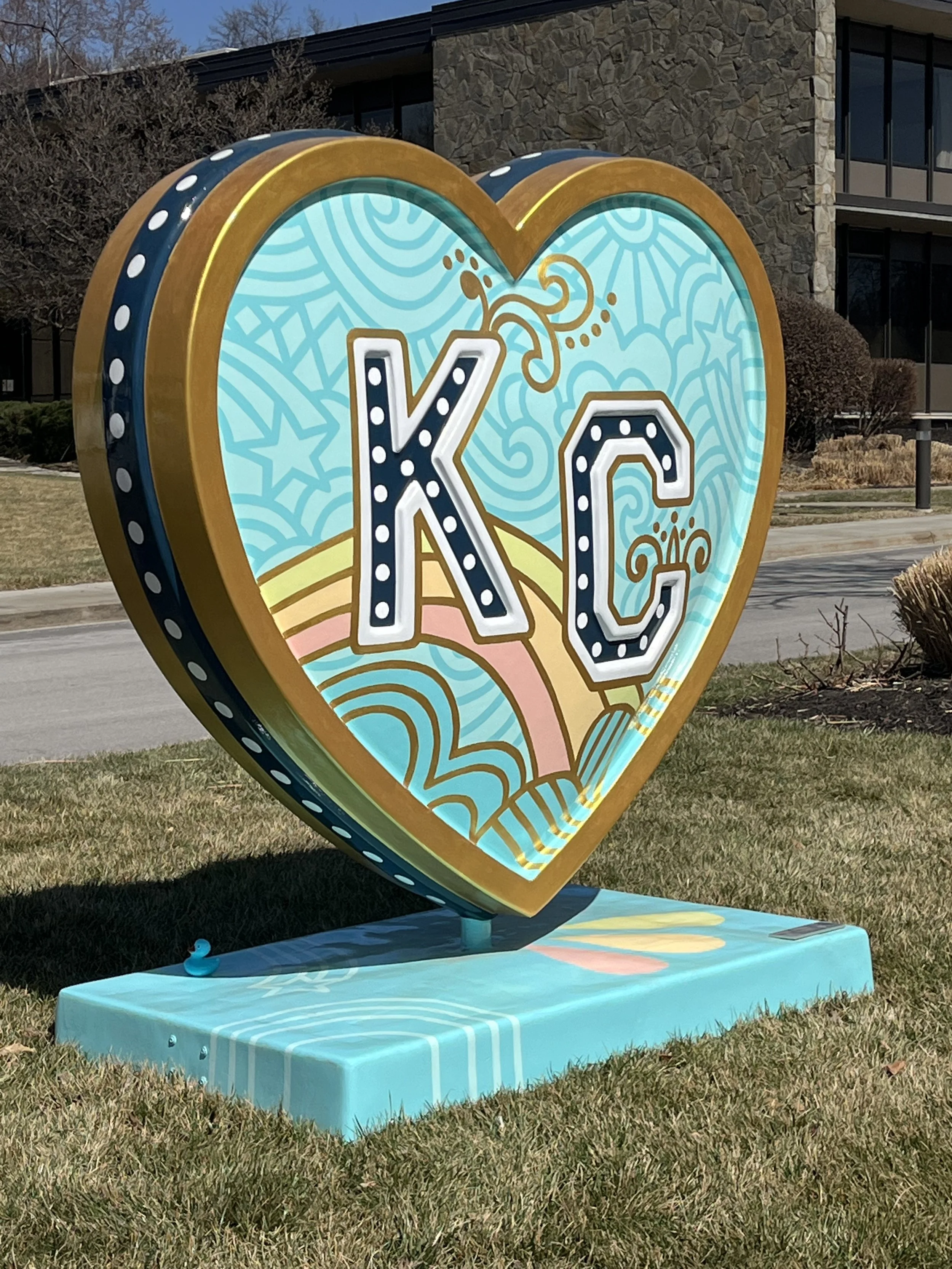  "Kansas City - Heart of Gold"  2022 Parade Of Hearts