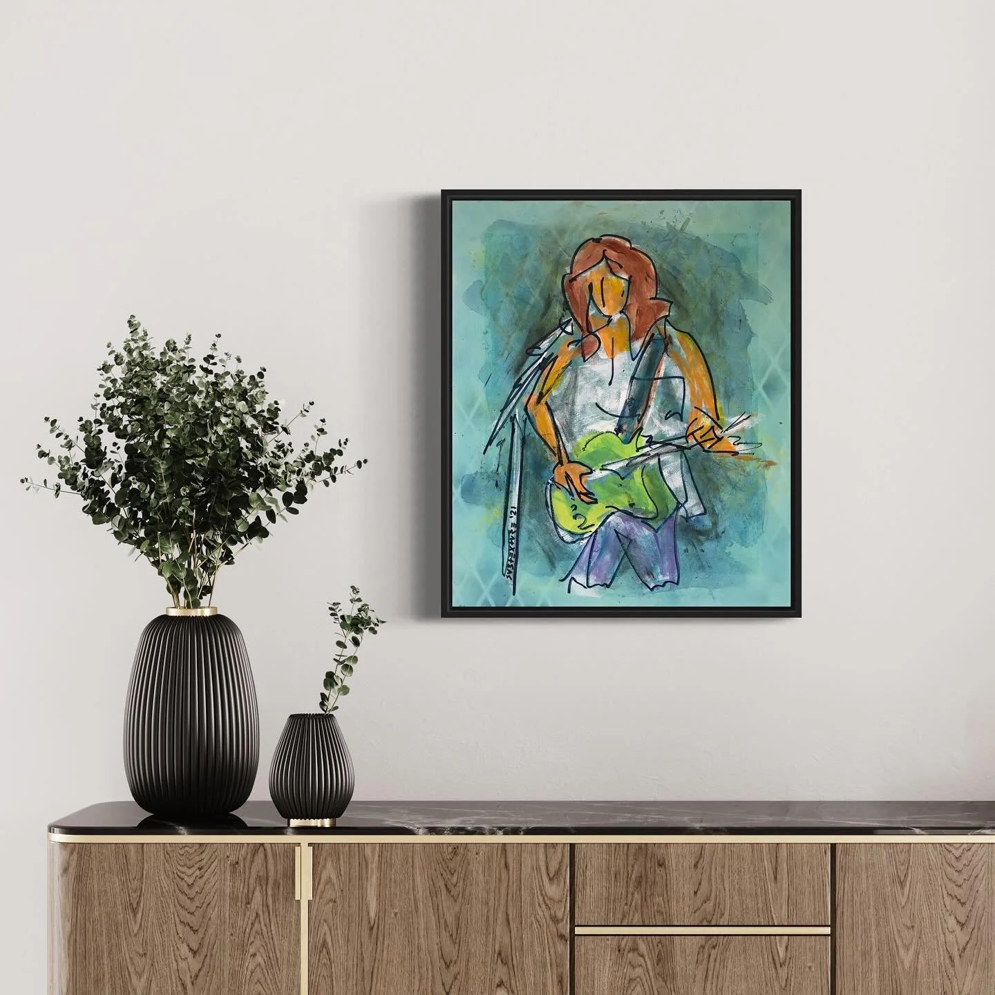 Give the gift of music! Affordable art makes a great gift. I have a number of pieces available for your budget. Check out my Saatchi page to see what&rsquo;s available and DM me if you are interested - I&rsquo;ll give you a good price! Link in bio
#a