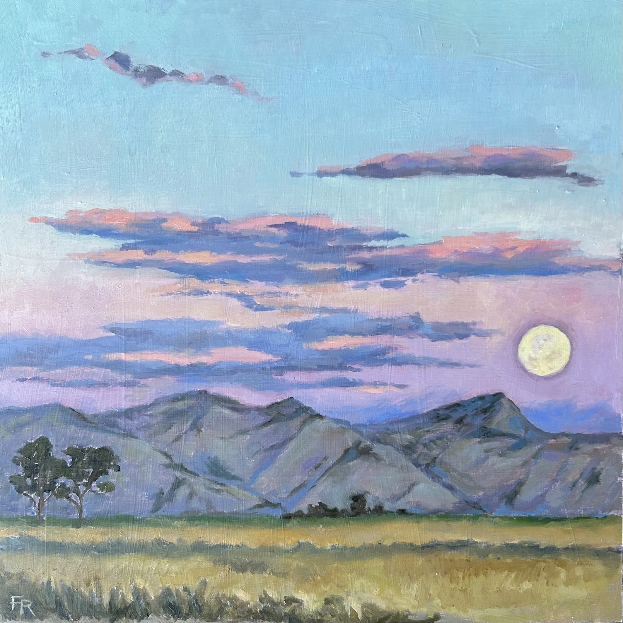 "Goodnight, Loma"
12x12 Oil on Aluminum Panel
Available