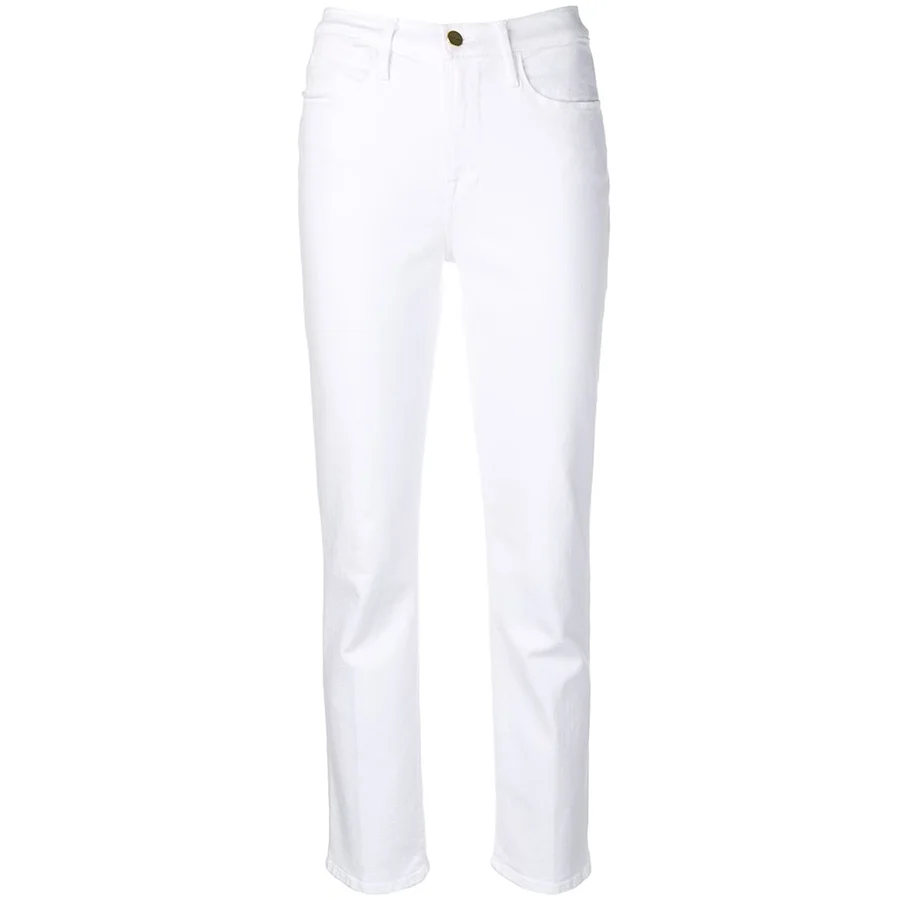 FRAME<strong>CROPPED SLIM-FIT JEANS</strong><span>$199</span>