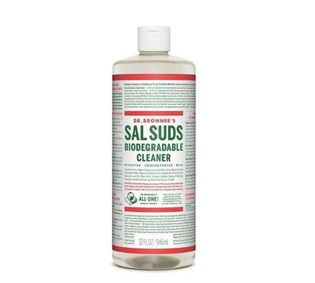 DR BRONNERS ORGANIC SAL SUDS BIODEGRADABLE CLEANER -  £14.99