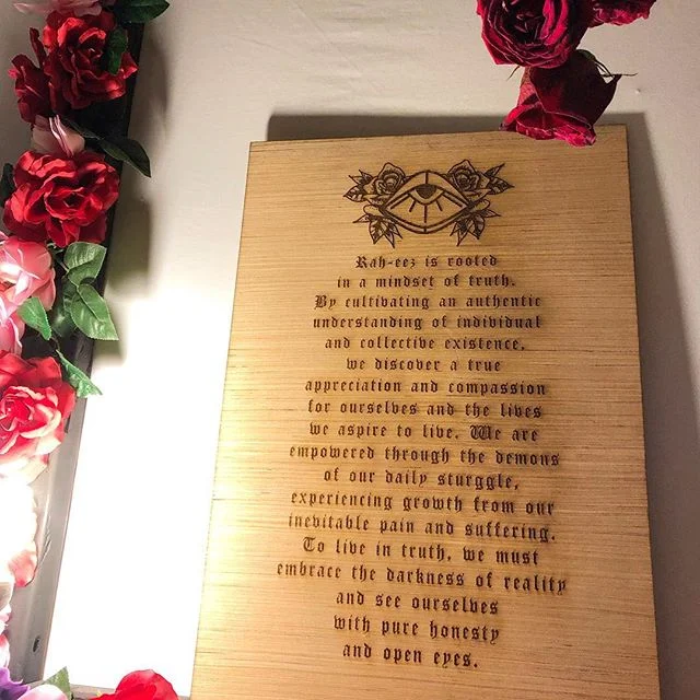 It is only in the contrast of both our light &amp; shadows that we perceive true beauty and recognize that it is our ongoing battles that provide illumination for discovering the true potential of our creative power &amp; love. -Raiz Forever🥀