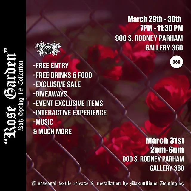 GIVEAWAY PSA🥀 No good event goes without celebratory giveaways!

DETAILS💥
FIRST 50 to reshare will receive a handmade LIMITED EDITION Raiz accessory for supporting!
🏆 1 GRAND PRIZE WINNER will also receive $150 worth of @raizforever product!

RULE