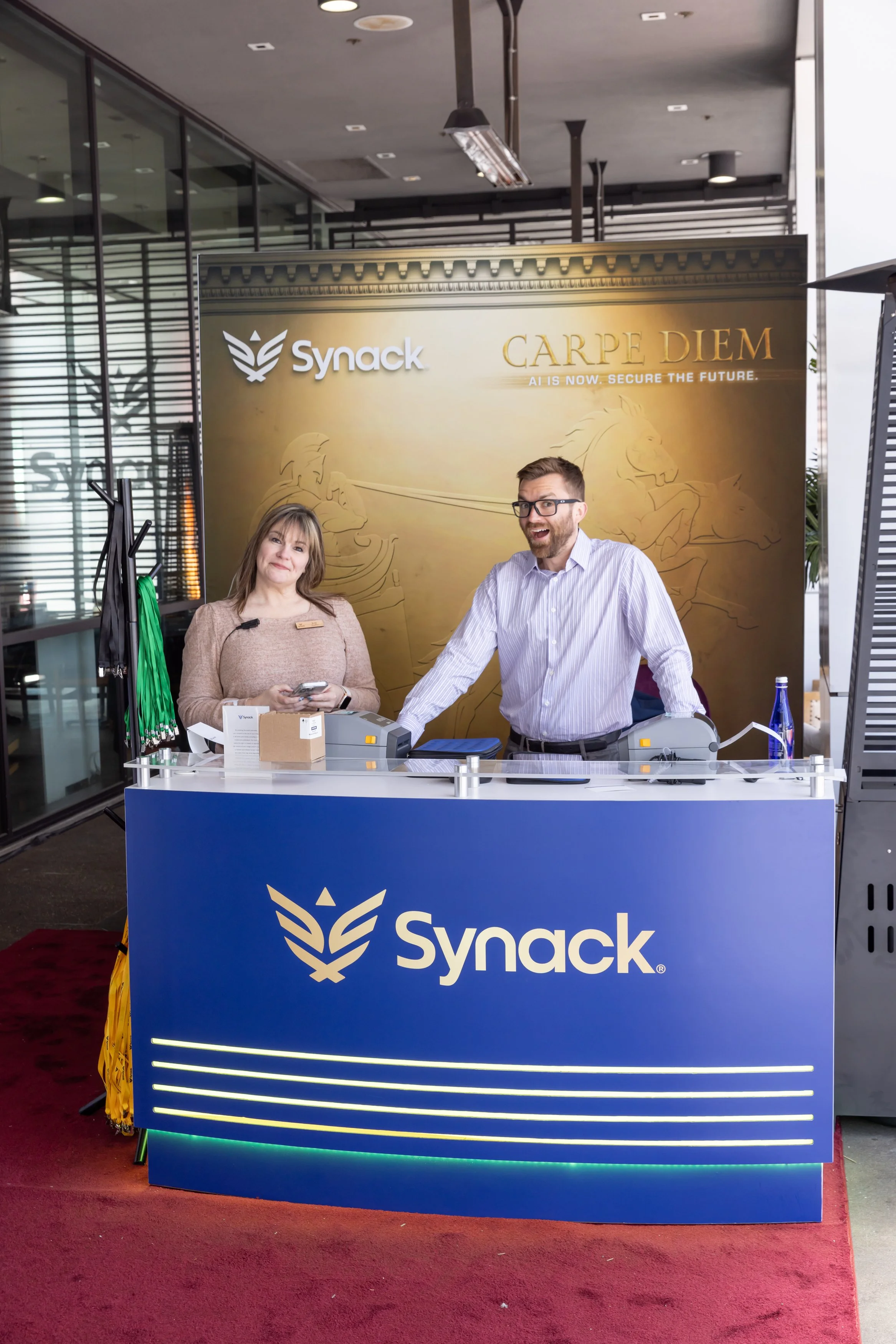 Registration desk