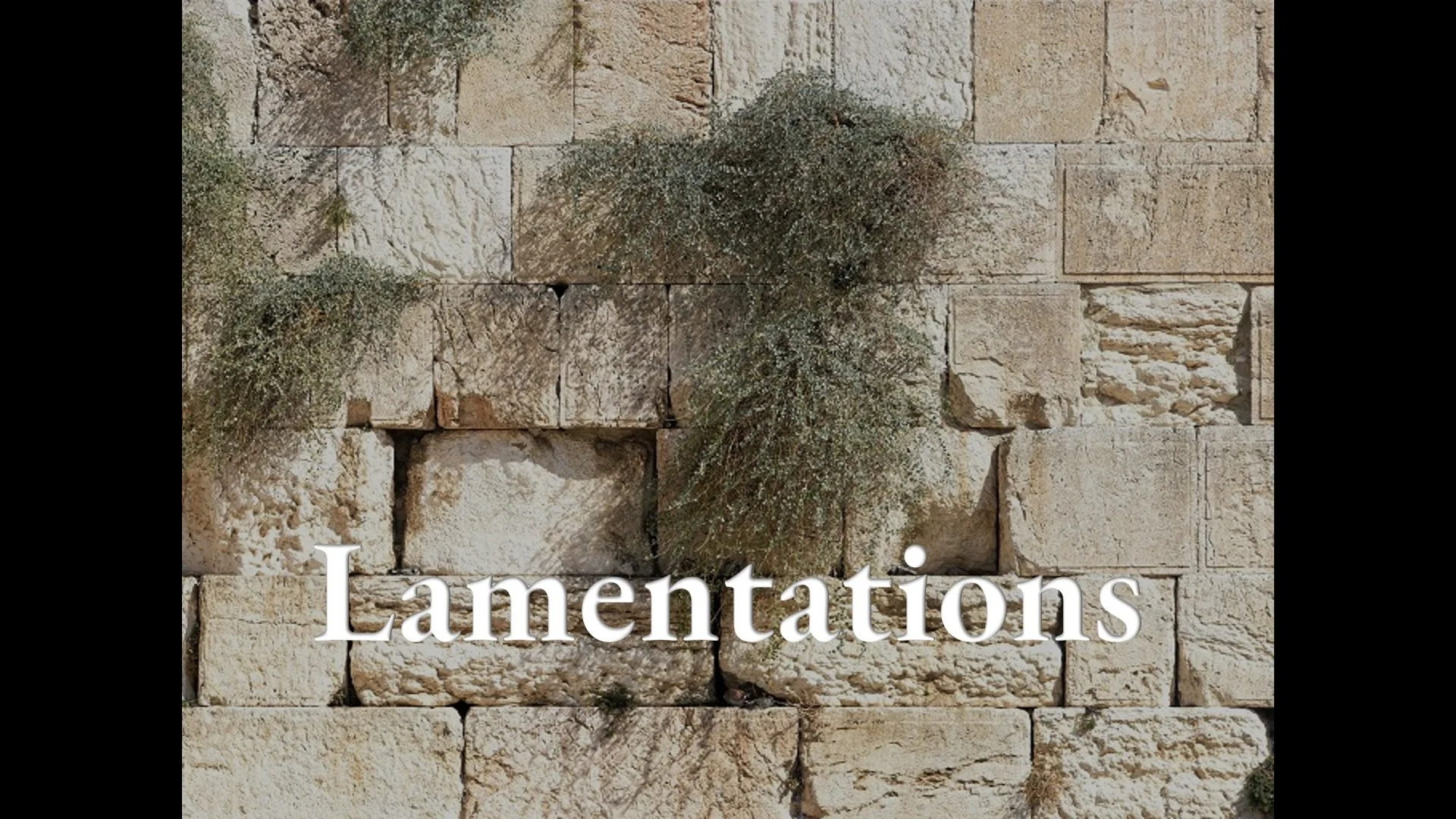 Lamentations