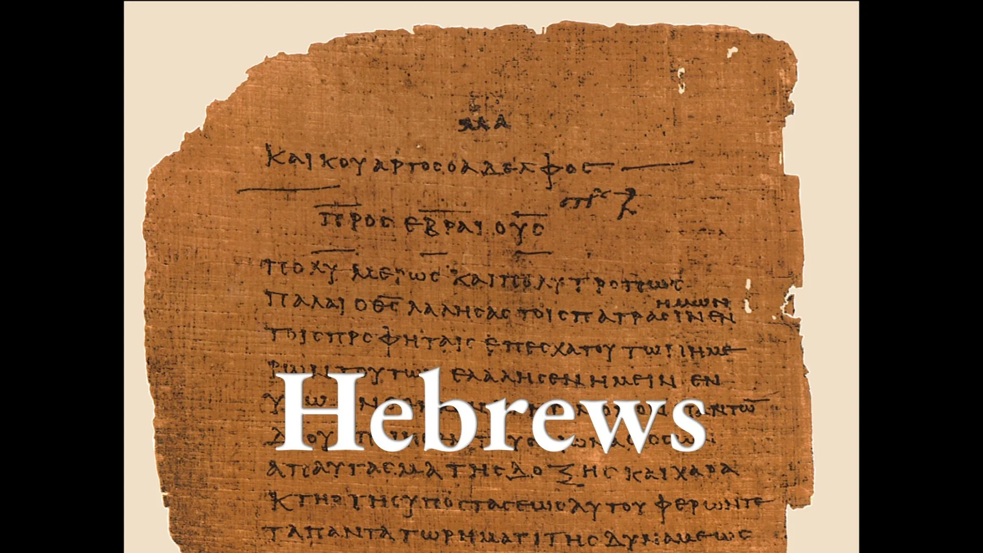 Hebrews