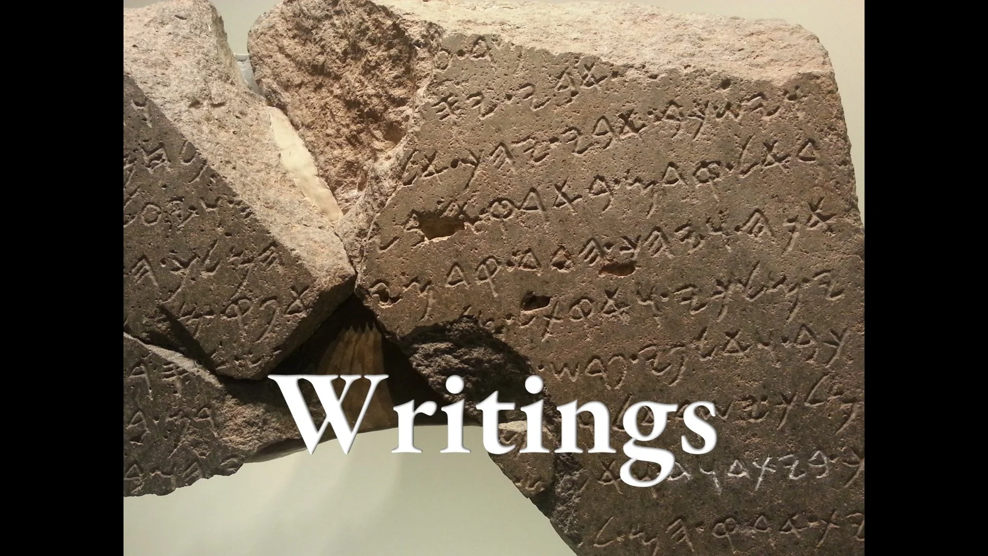 The Writings