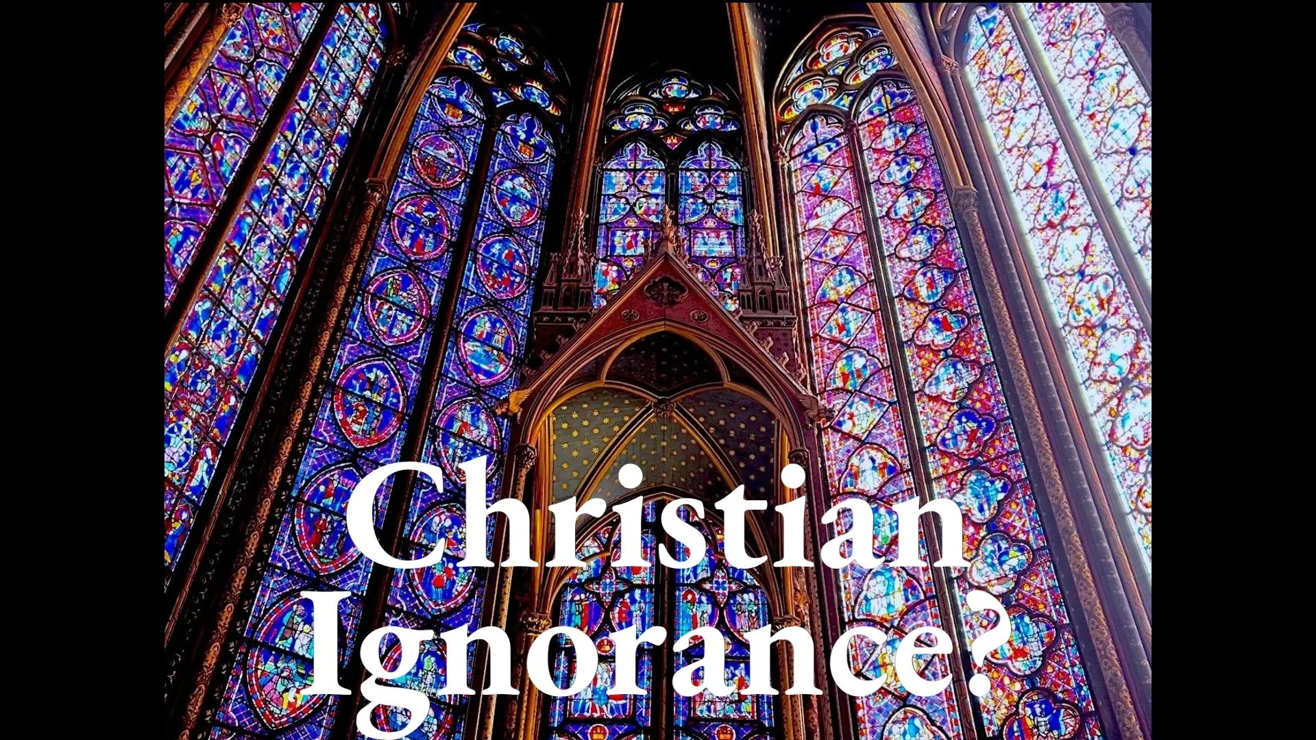 Ignorance?