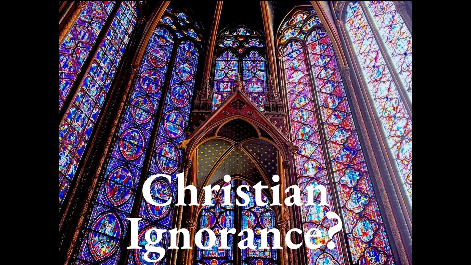 Ignorance?