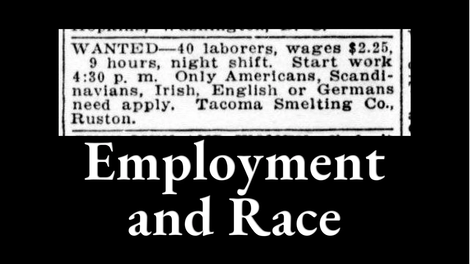 Employment