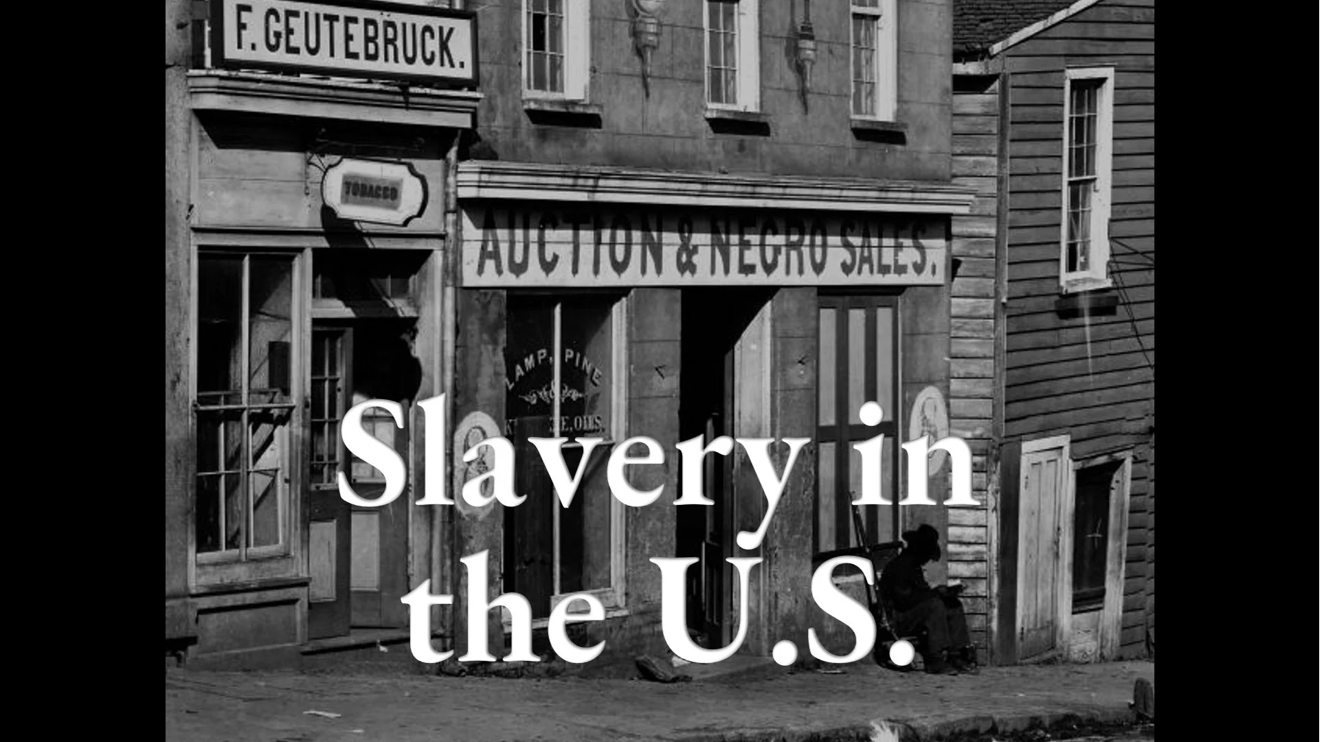 Slavery in the US