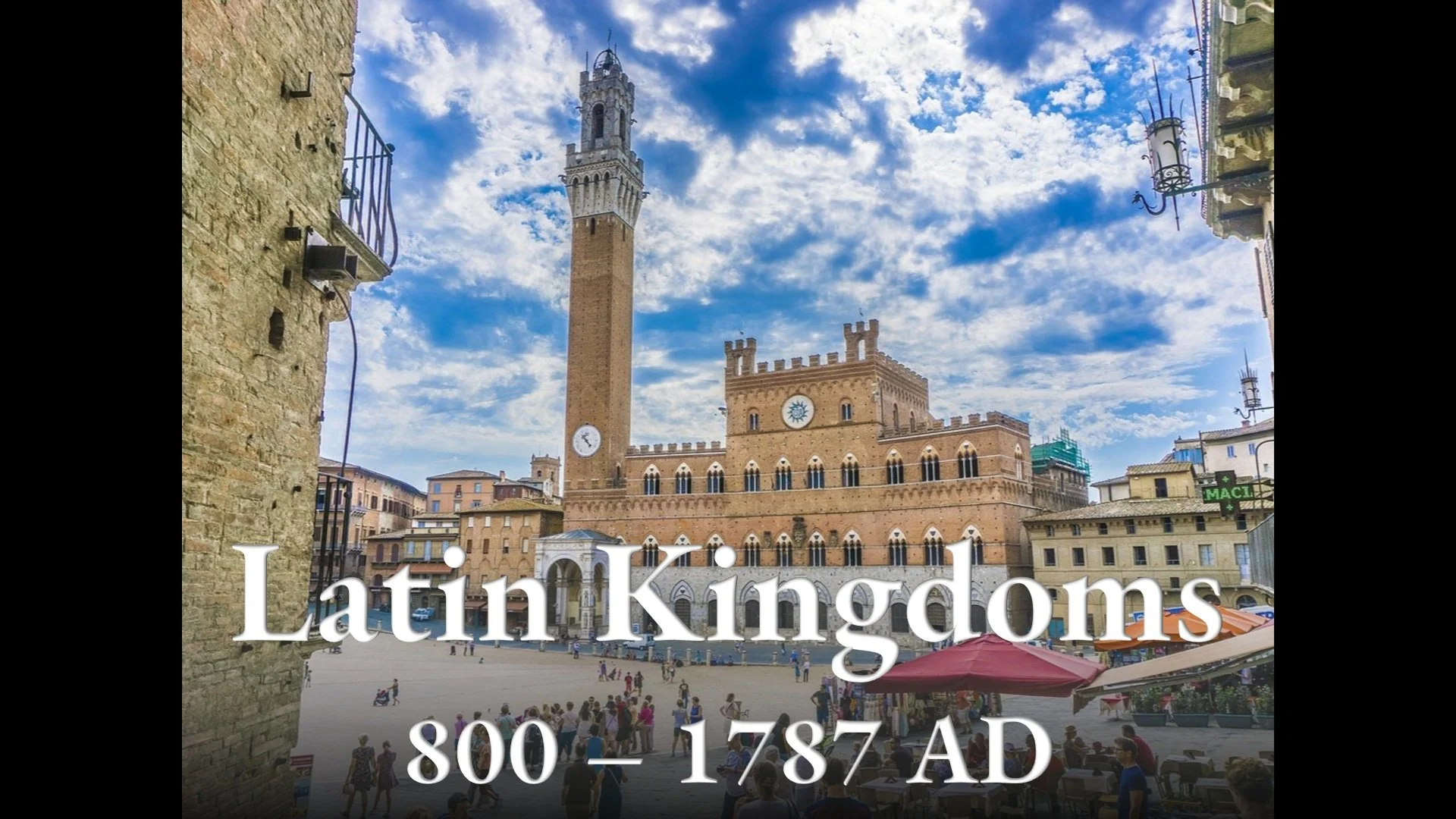 Latins 800-1787