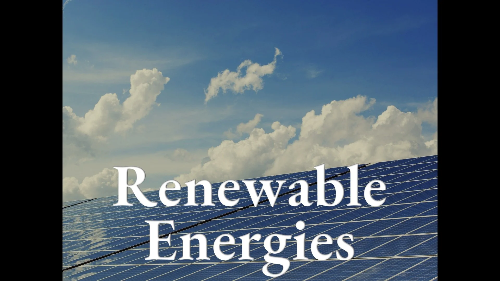 Renewable Energies