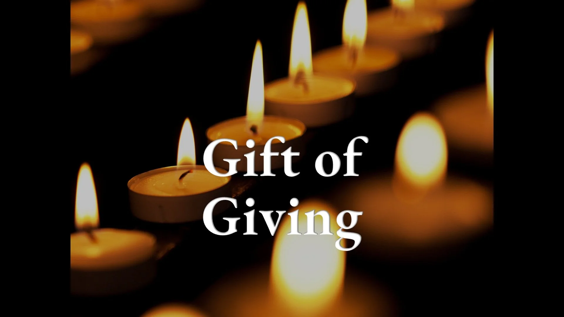 Giving