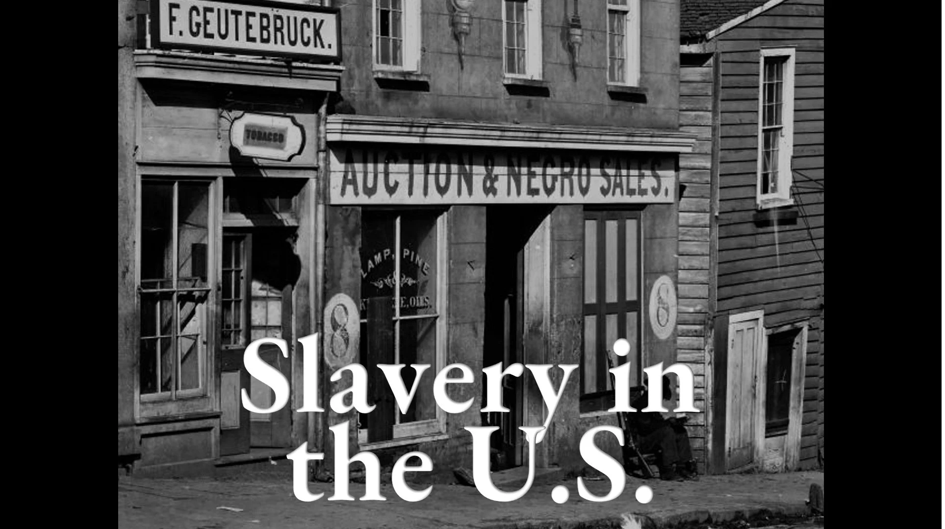 Slavery in the US