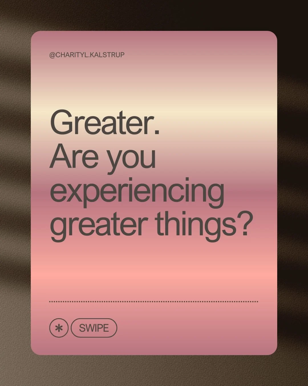 GREATER! Your life should have greater fruit than ever before!! Expect it!!!! You can listen to this powerful message from Love Wins Today (It&rsquo;s Not Over Pt 5) on YouTube from October 16, 2025! 🙌