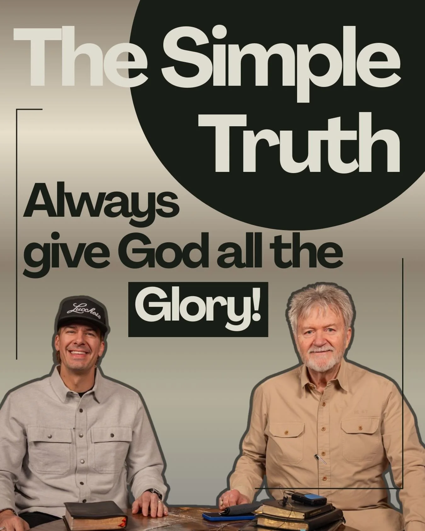 He deserves ALL the glory!!! Join Dr. Dean and Pastor Greg for The Simple Truth, Monday-Friday at 11am MST. Live on YouTube and X: chooselife CHURCH