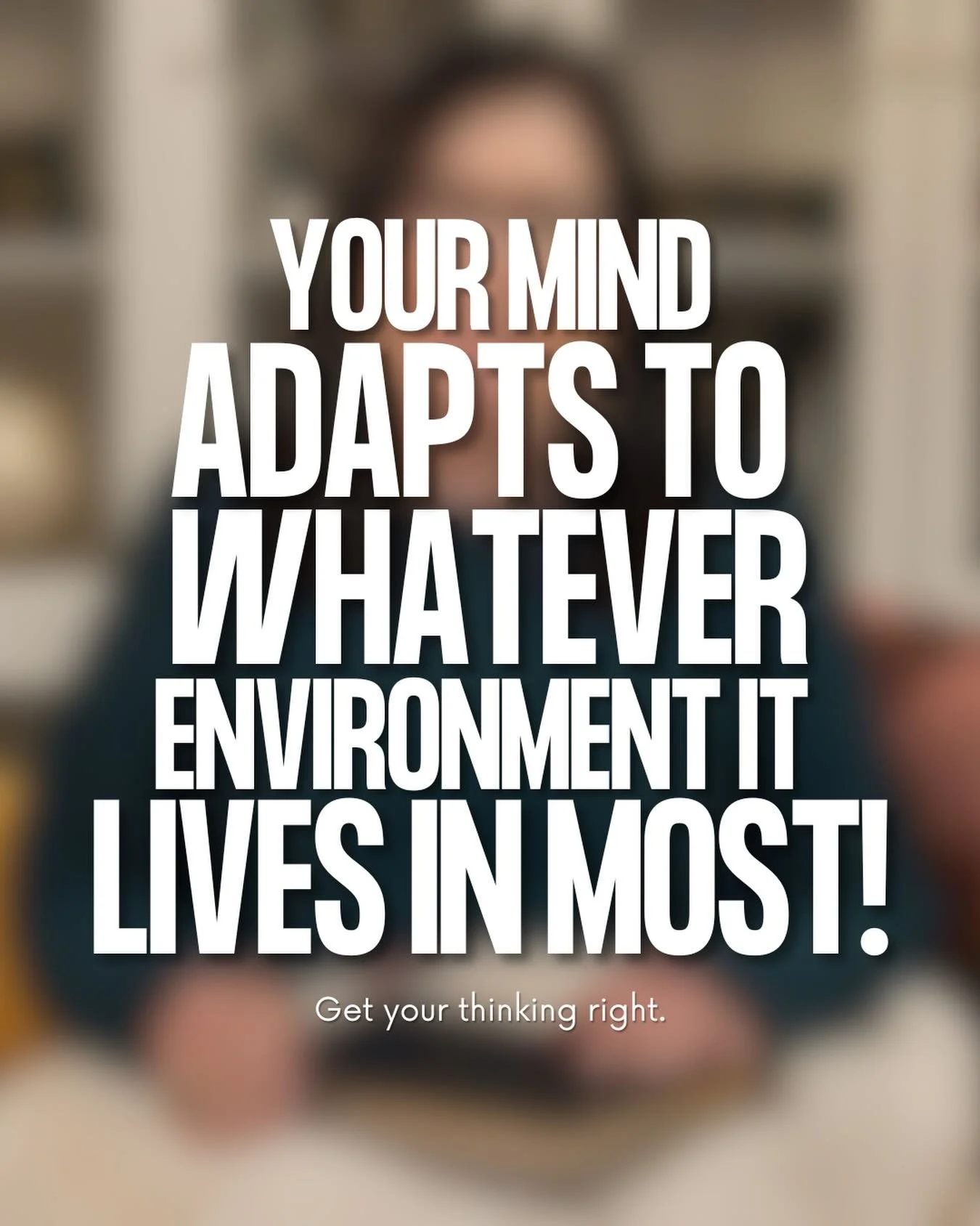 You have control over your mind! Change wrong thinking by being consistent in speaking the right things!!! In 66 days your life can be completely different but it takes you consistently doing what you know to do! Join Dr. Kathy Monday-Friday at 10am 