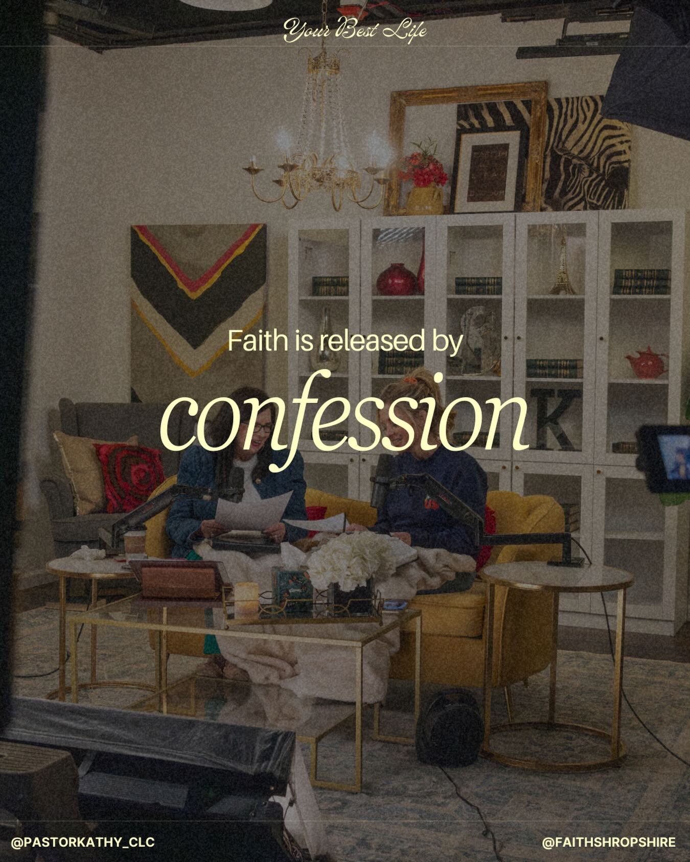 Release your faith with your Words!!!! Your life is created with what YOU are speaking!! Join Dr. Kathy and Pastor Faith next week for Your Best Life! Live on YouTube and X: chooselife CHURCH