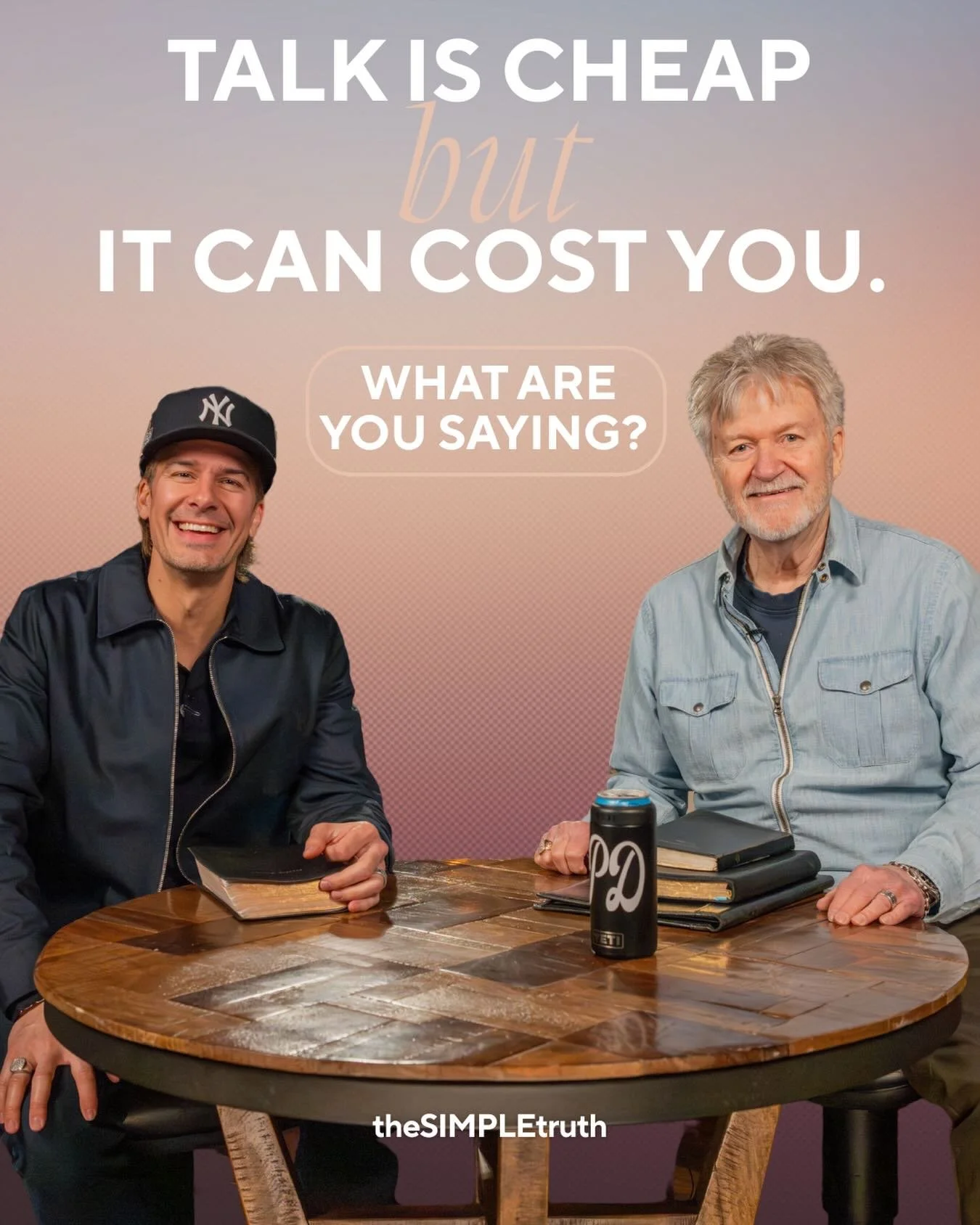 Watch what you are saying!! Talk is cheap but it can cost more than you think! Join Dr. Dean and Pastor Greg for The Simple Truth! Live Monday-Friday at 11am MST on YouTube and X: chooselife CHURCH