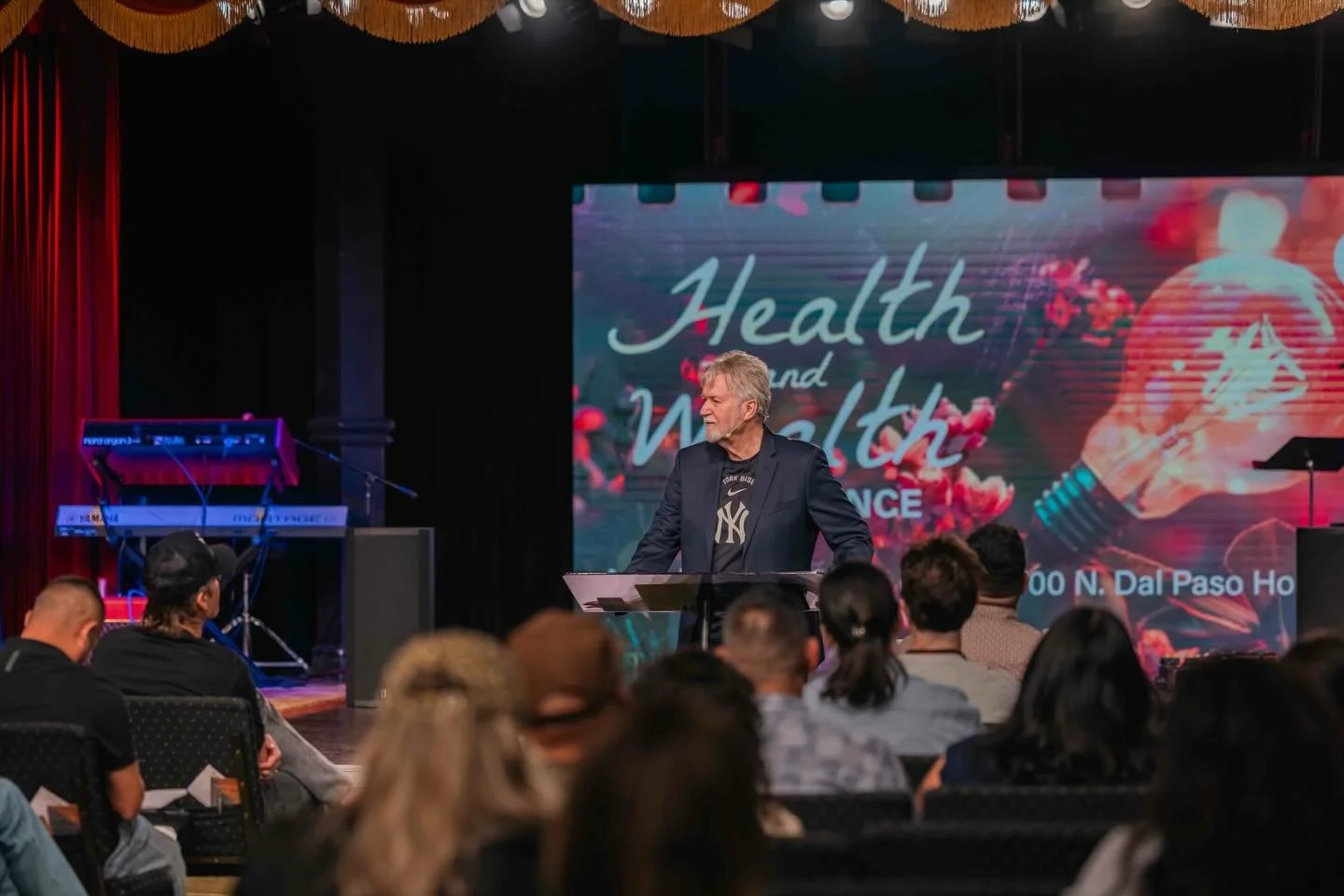 Night one of Health and Wealth Conference was 🔥 Join us tonight for night 2 at 7pm MST in person or on YouTube: Dean Shropshire Ministries and X: chooselife CHURCH