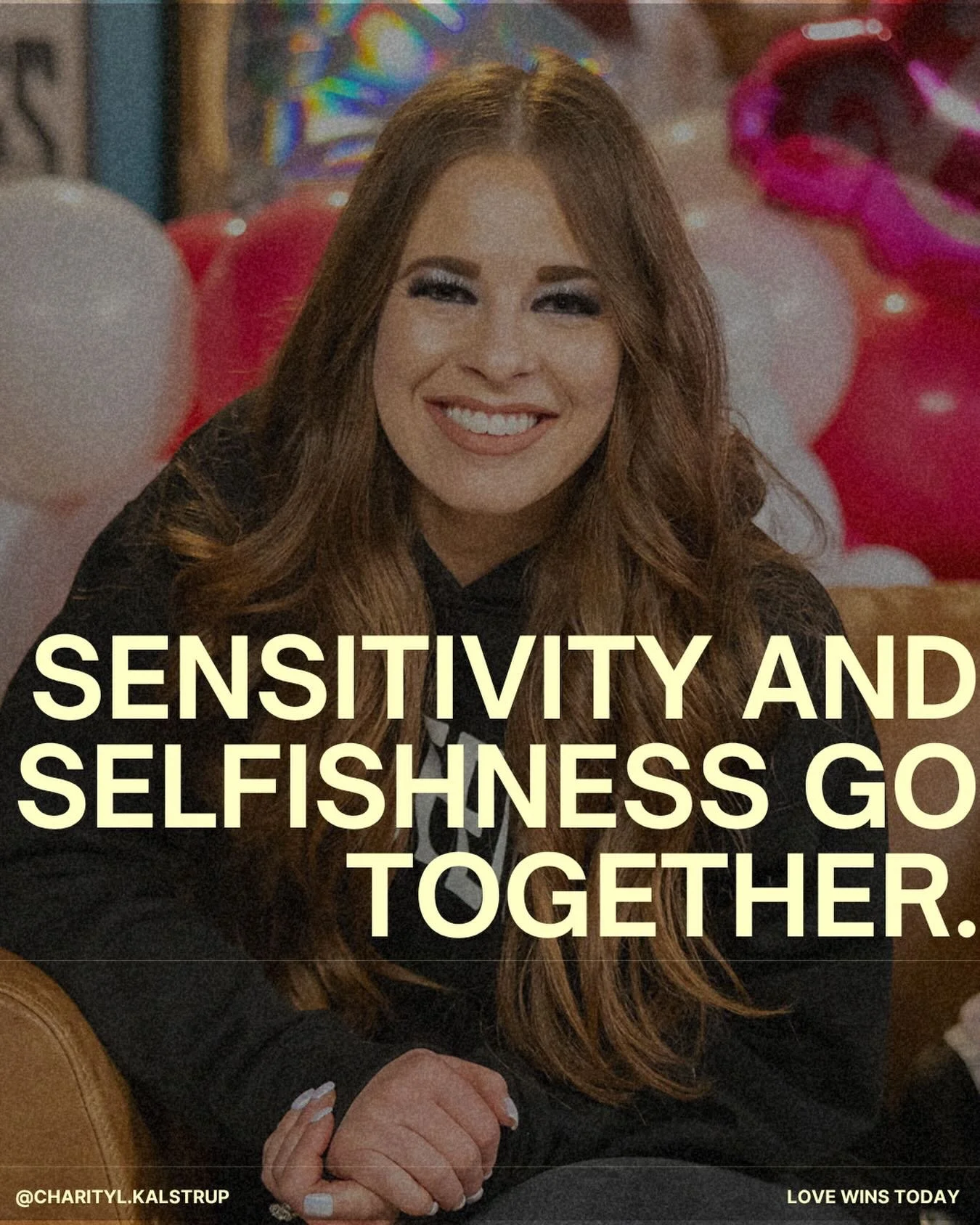 Be selfless not selfish! Join Pastor Charity and Pastor Faith for Love Wins Today, Monday-Friday at 7:30 MST! Live on YouTube and X: chooselife CHURCH