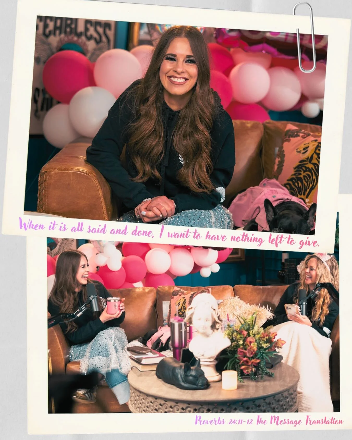 Give it your all!! Join Pastor Charity and Pastor Faith for Love Wins Today, Monday-Friday at 7:30am MST! Live on YouTube and X: chooselife CHURCH