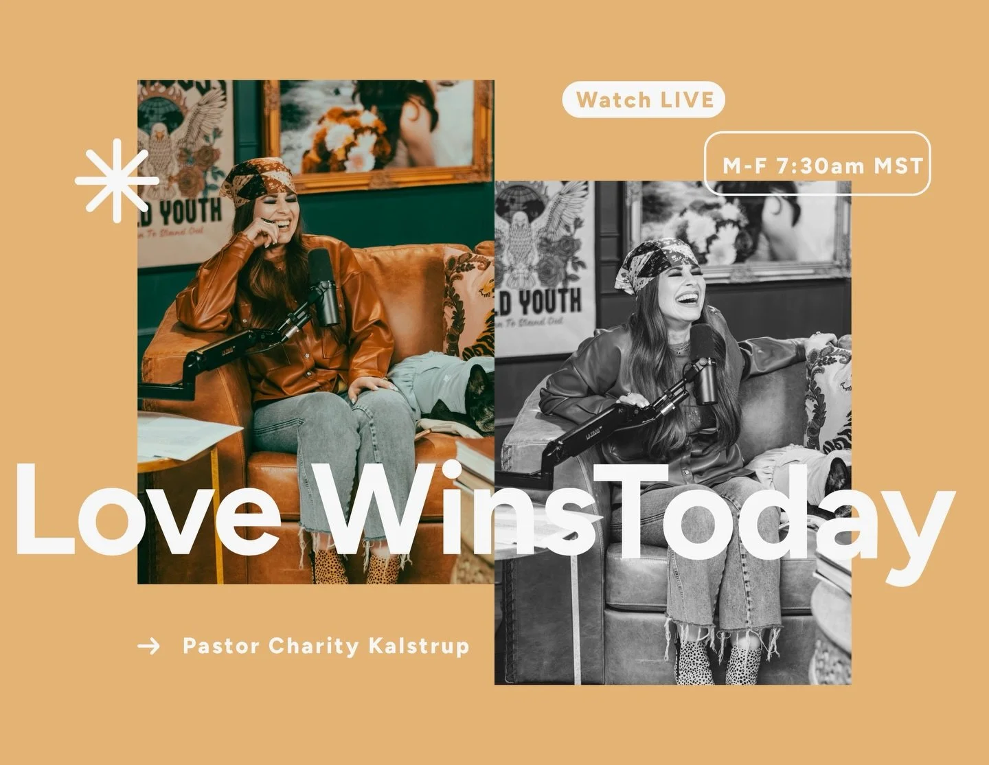 ❤️ LOVE WINS TODAY ❤️‼️ Pastor Charity and Pastor Faith go live in the studio every M-F at 7:30am MST ⏰ join us live or run it back on ▶️ YouTube, X, and our chooselife CHURCH app 📲