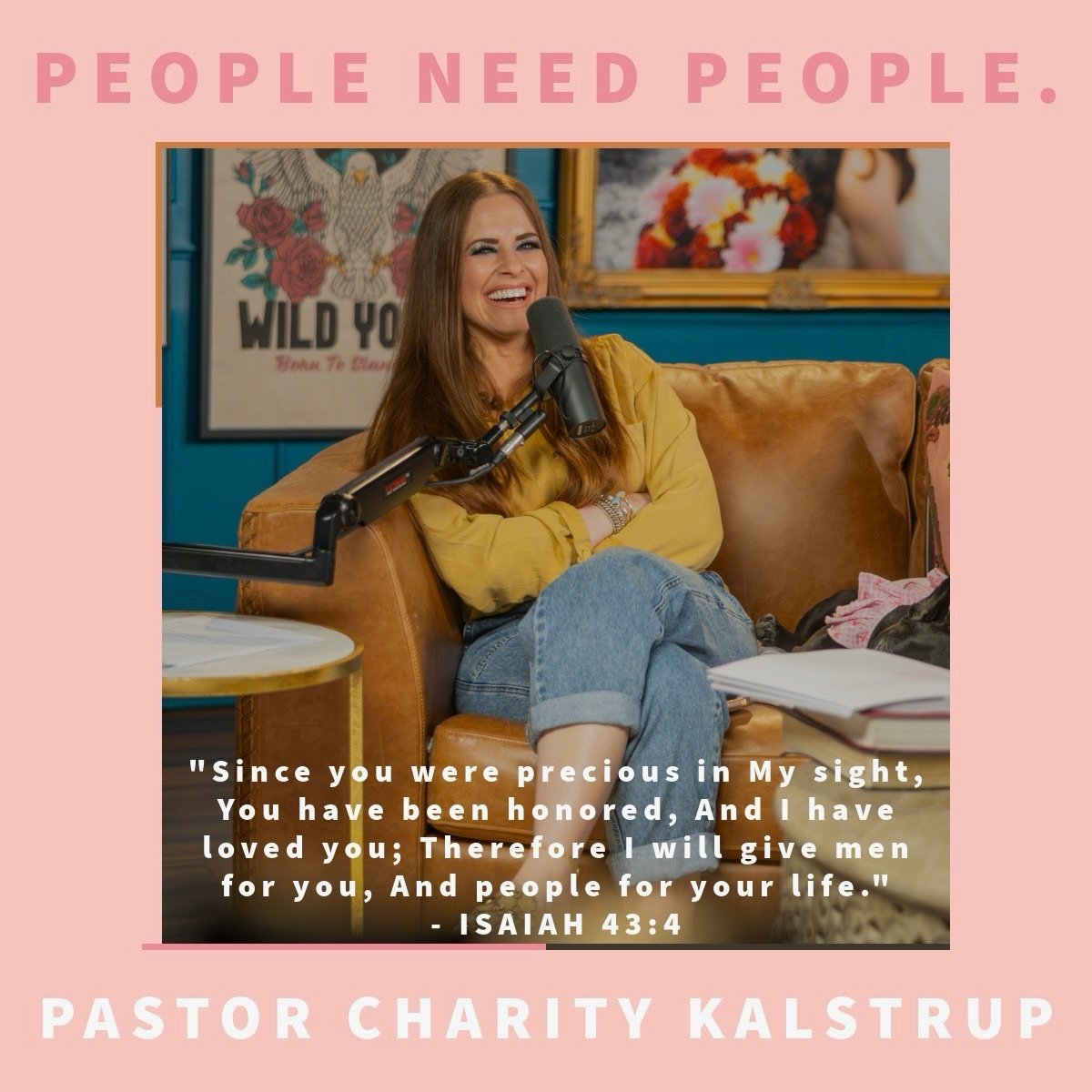 People need people 🙌❤️ Watch Love Wins Today LIVE 🎥 with Pastor Charity and Pastor Faith every M-F at 7:30am MST 📲 Watch on YouTube, the chooselife CHURCH app, or X ▶️