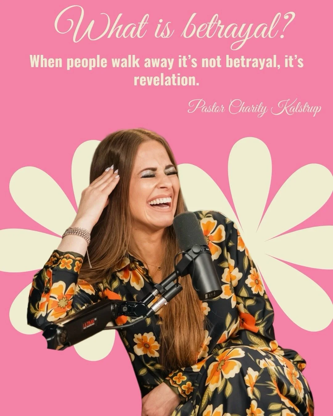 Betrayal 😲🚫

&ldquo;They left us, but they were never really with us&hellip;&rdquo; &mdash; 1 John 2:19 MSG

Join us live at 7:30am MST ⏰ with Pastor Charity on Love Wins Today 🩷