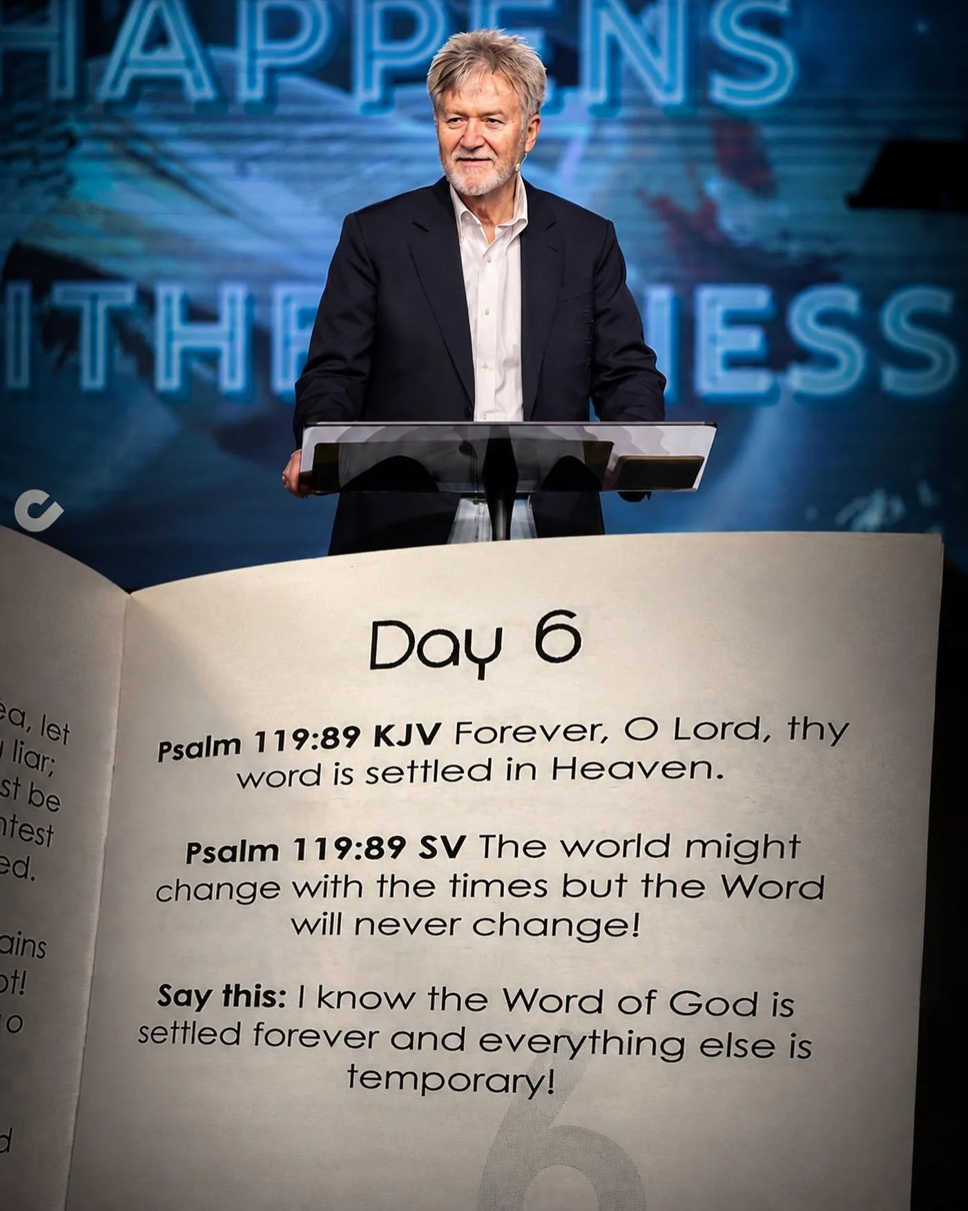 The world changes. God&rsquo;s Word never will. 📖🔥
&ldquo;Forever, O Lord, Your word is settled in heaven.&rdquo; &mdash; Psalm 119:89