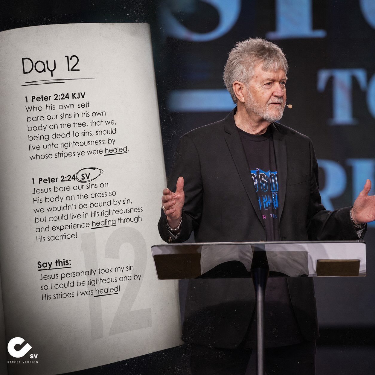 Day 12 | 1 Peter 2:24 🔥Build your life on THE WORD 📖