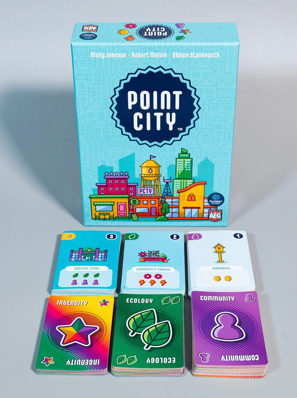 POINT CITY AND DEEP DIVE - RETAILER LANDING — FLATOUT GAMES