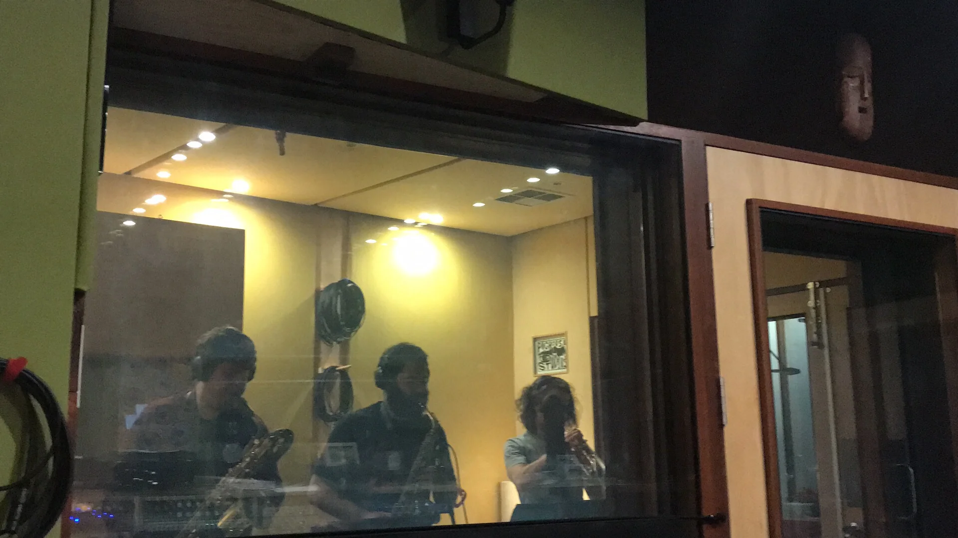 We've started recording our first record!📀