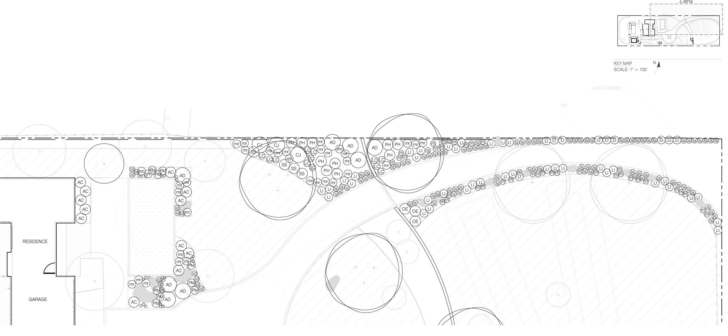 additional planting design for next phase of project