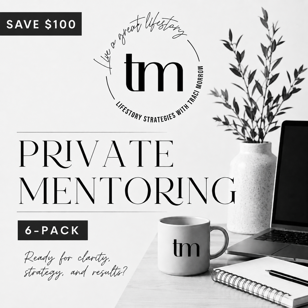 Private Mentoring 6-Pack (Save $100)