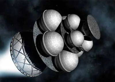 Daedalus Starship (Adrian Mann)