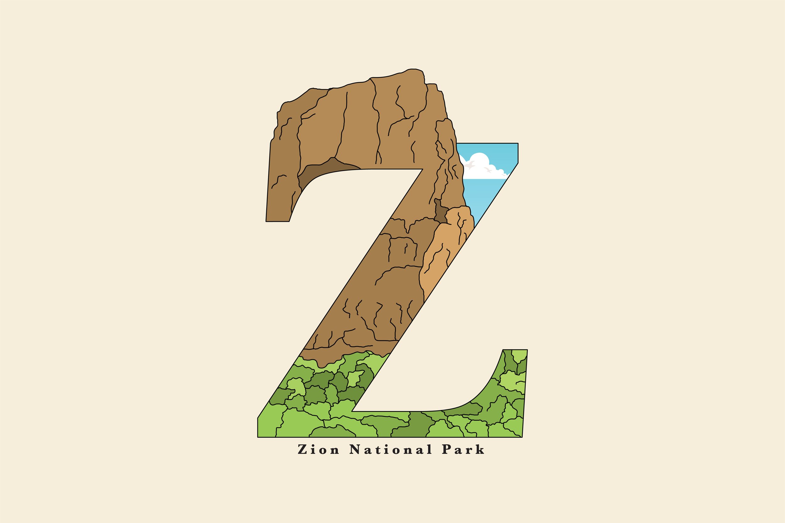 Illustrated Letterform (Zion)-01.jpg